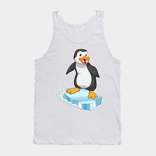 Penguin on Ice floe Tank Top